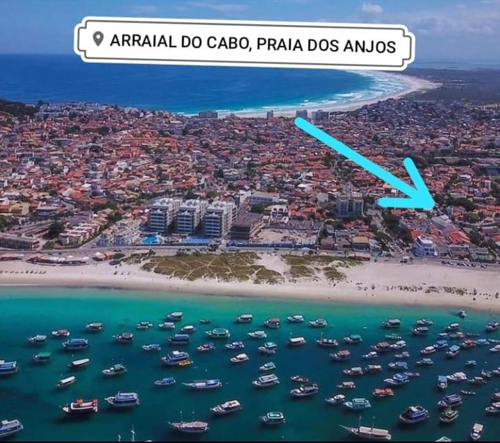 Tardeli Suite Dos Anjos Com Sacada Арраял-ду-Кабу Екстер'єр фото